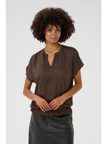 CULTURE Bluse in Braun