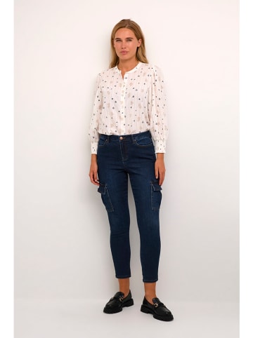 Kaffe Spijkerbroek - slim fit - donkerblauw