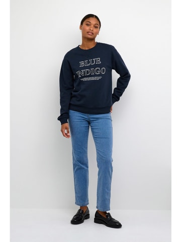 Kaffe Sweatshirt in Dunkelblau