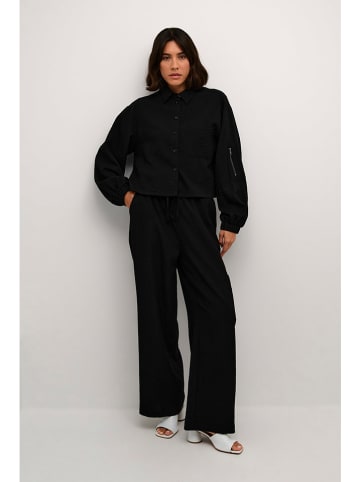 Kaffe Hemdjacke in Schwarz