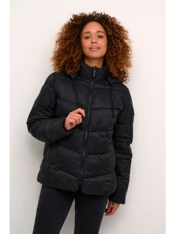 Kaffe Steppjacke in Schwarz
