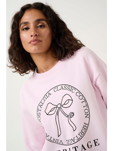Kaffe Sweatshirt "Ellen" lichtroze