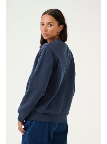 Kaffe Sweatshirt "Ellen" donkerblauw