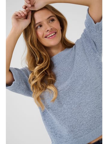 Kaffe Pullover "Sevita" in Hellblau