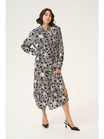 Kaffe Kleid "Hannah" in Schwarz/ Weiß
