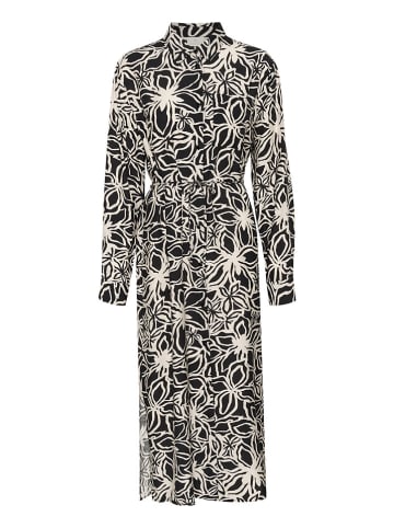 Kaffe Kleid "Hannah" in Schwarz/ Weiß