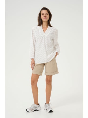 Kaffe Bluse "Victoria" in Weiß