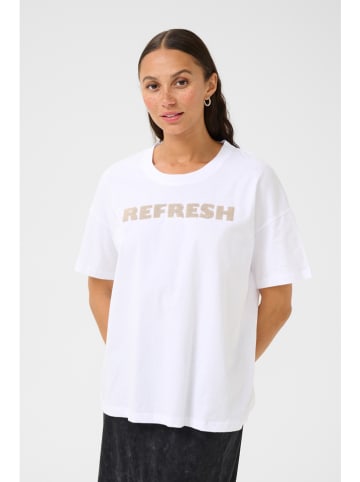 Kaffe Shirt in Weiß