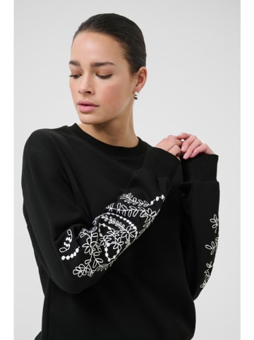 Kaffe Sweatshirt in Schwarz