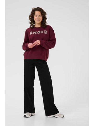 Kaffe Sweatshirt in Rot