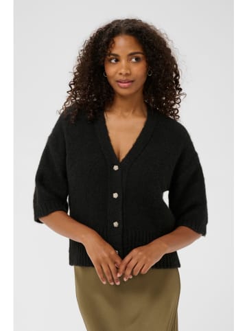 Kaffe Cardigan in Schwarz