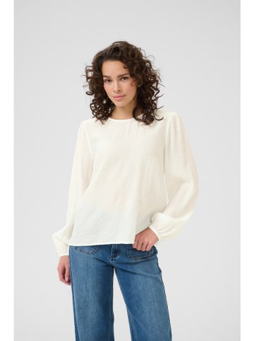 Kaffe Bluse in Creme