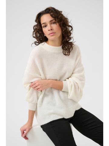 Kaffe Pullover in Creme