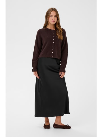 Kaffe Cardigan in Dunkelbraun