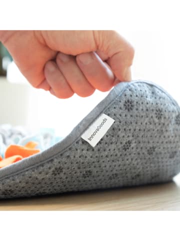 InnovaGoods Schnüffel-Matte in Blau/ Orange - (L)45 x (B)45 cm