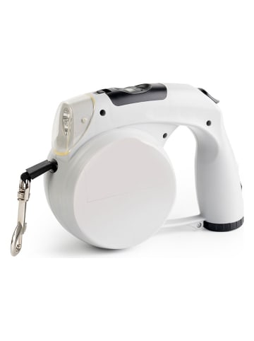 InnovaGoods 6-in-1 hondenlijn lichtgrijs/zwart - (L)18 cm