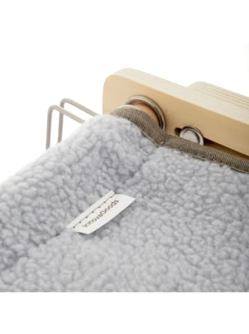 InnovaGoods Katzenhängematte in Hellbraun/ Grau - (B)45,5 x (H)37,5 x (T)21 cm