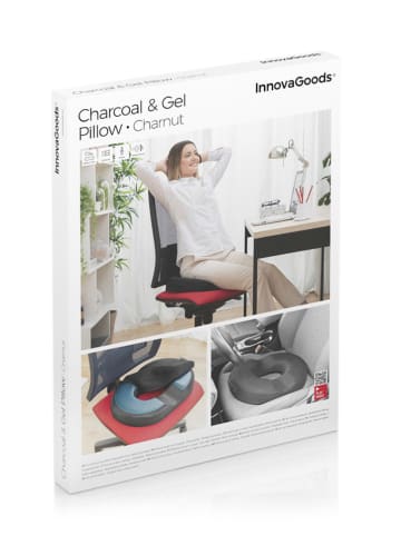 InnovaGoods Druck-Kissen in Schwarz