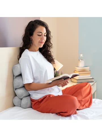 InnovaGoods Wielofunkcyjna poduszka w kolorze jasnoszarym - 40 x 60 x 8,5 cm