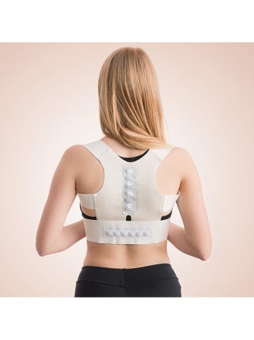 InnovaGoods Korektor postawy w kolorze białym