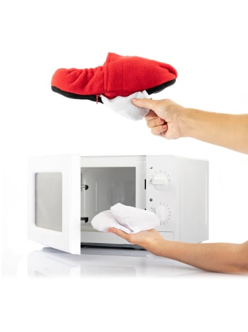 InnovaGoods Thermische pantoffels rood