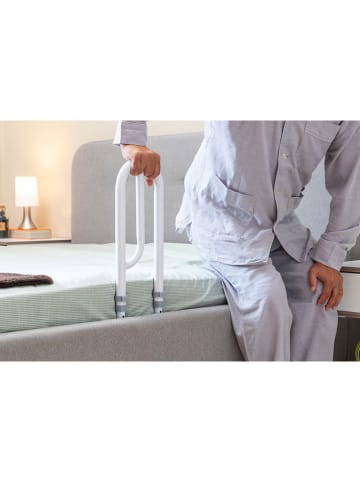 InnovaGoods Veiligheidsbeugel voor het bed lichtgrijs