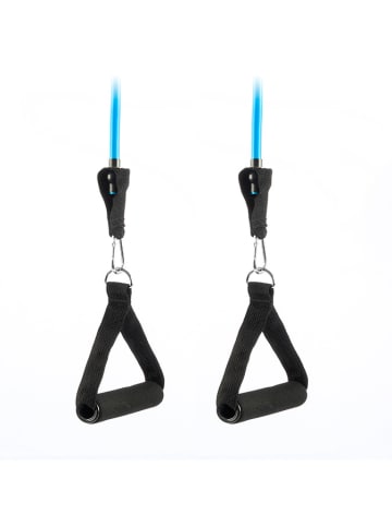 InnovaGoods 10-częściowy zestaw gum oporowych z akcesoriami "Rebainer"