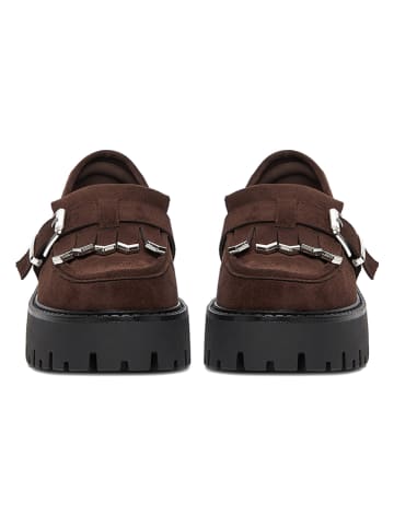 DeeZee Mocassins bruin