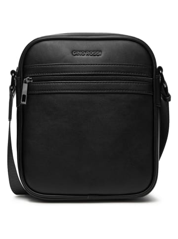 Gino Rossi Umhängetasche in Schwarz - (B)20 x (H)22 x (T)6 cm