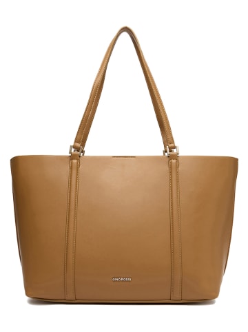 Gino Rossi Shopper in Hellbraun - (B)49 x (H)29,5 x (T)13,5 cm