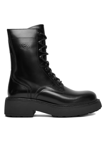 Gino Rossi Leder-Boots in Schwarz