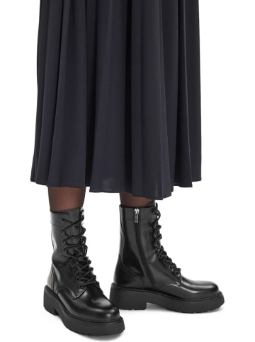 Gino Rossi Leder-Boots in Schwarz