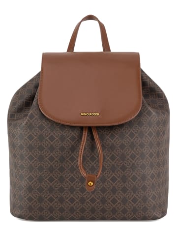 Gino Rossi Rucksack in Braun - (B)31 x (H)33 x (T)20 cm
