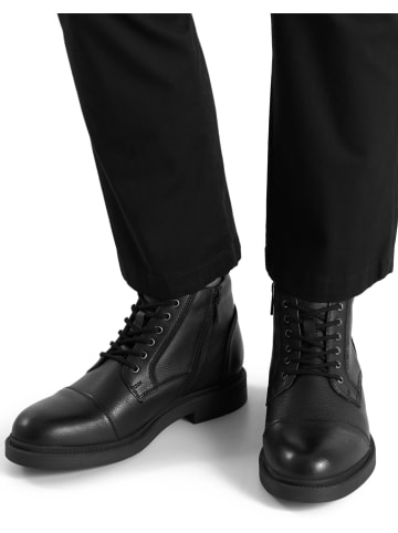 Gino Rossi Leder-Boots in Schwarz