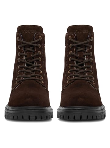 Lasocki Leder-Winterboots in Braun