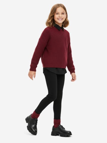 Badura Leren veterschoenen zwart