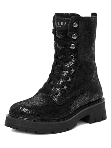 Badura Leder-Boots in Schwarz