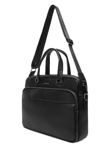 Gino Rossi Laptoptasche in Schwarz - (B)39 x (H)27 x (T)9 cm