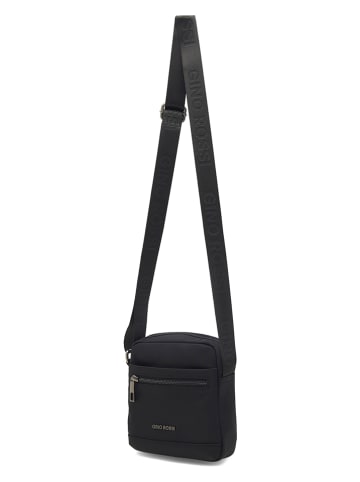 Gino Rossi Umhängetasche in Schwarz - (B)18 x (H)19 x (T)4,5 cm