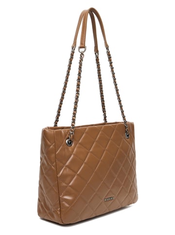 Badura Schultertasche in Hellbraun - (B)36 x (H)25,5 x (T)11,5 cm