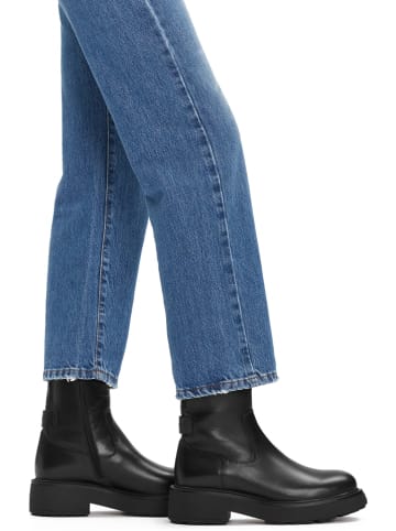 Gino Rossi Leder-Boots in Schwarz