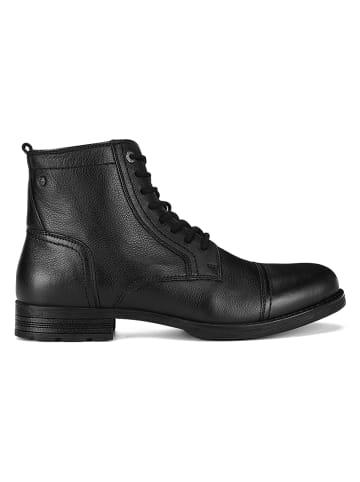 Lasocki Leder-Boots in Schwarz