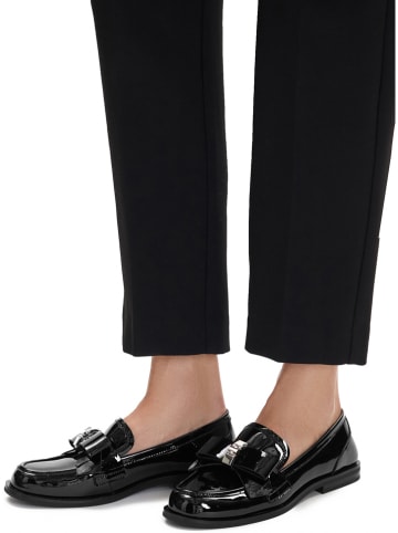 Gino Rossi Leder-Mokassins in Schwarz