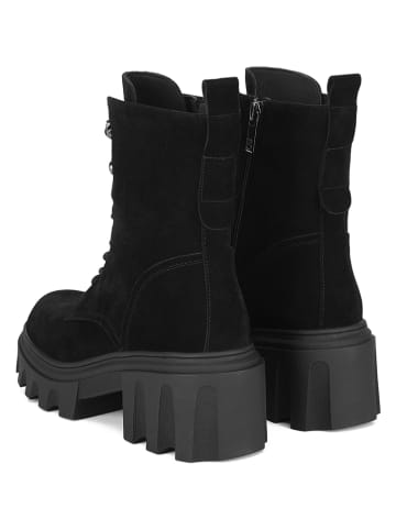 Badura Leren boots zwart