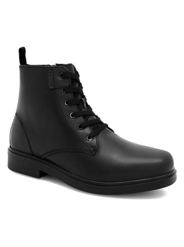 Badura Leder-Boots in Schwarz