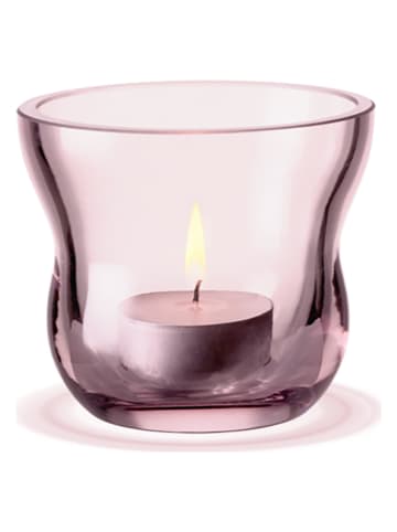 Holme Gaard Teelichthalter "Calabas Fyrfadsstage" in Rosa - (H)7,5 x Ø 8,5 cm