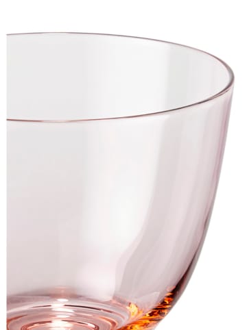 Holme Gaard Glas "Flow" in Rosa - 350 ml
