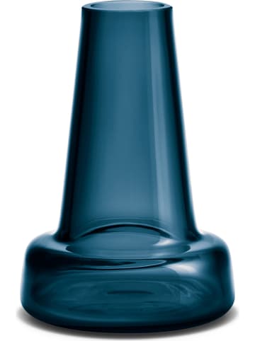 Holme Gaard Vase "Flora" in Dunkelblau - (H)12 x Ø 8,4 cm