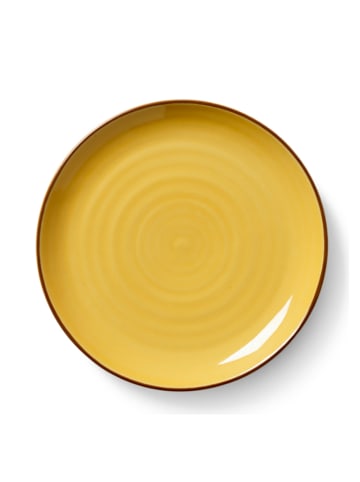 Kähler Talerzyki deserowe (6 szt.) "Colore" w kolorze żółtym - Ø 19 cm
