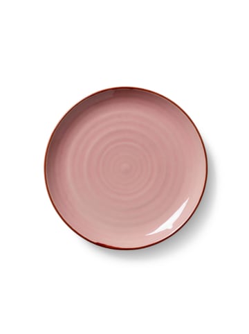 Kähler Dessertbord "Colore" lichtroze - Ø 19 cm